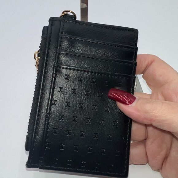 Halston Signature Faux Leather Card Wallet - Picture 3 of 7